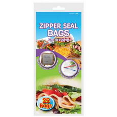 Zipperseal Bag 25's